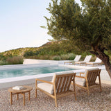 Quatro Indoor / Outdoor Teak Side Table