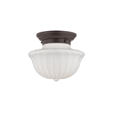 Katherine Flush Mount in Old Bronze, Small