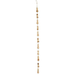 72" Mango Wood Bead Garland White Cliff Studio Decorative Objects