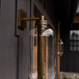 Tex Wall Sconce in Patina Brass, Extra Large