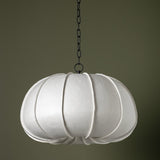 Huxley Pendant Light, Large White Cliff Studio Pendant