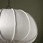 Huxley Pendant Light, Large White Cliff Studio Pendant