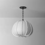 Huxley Pendant Light, Small White Cliff Studio Pendant