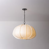 Huxley Pendant Light, Large White Cliff Studio Pendant
