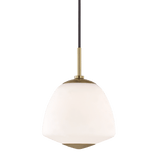 Ludlow Pendant in Aged Brass, Small