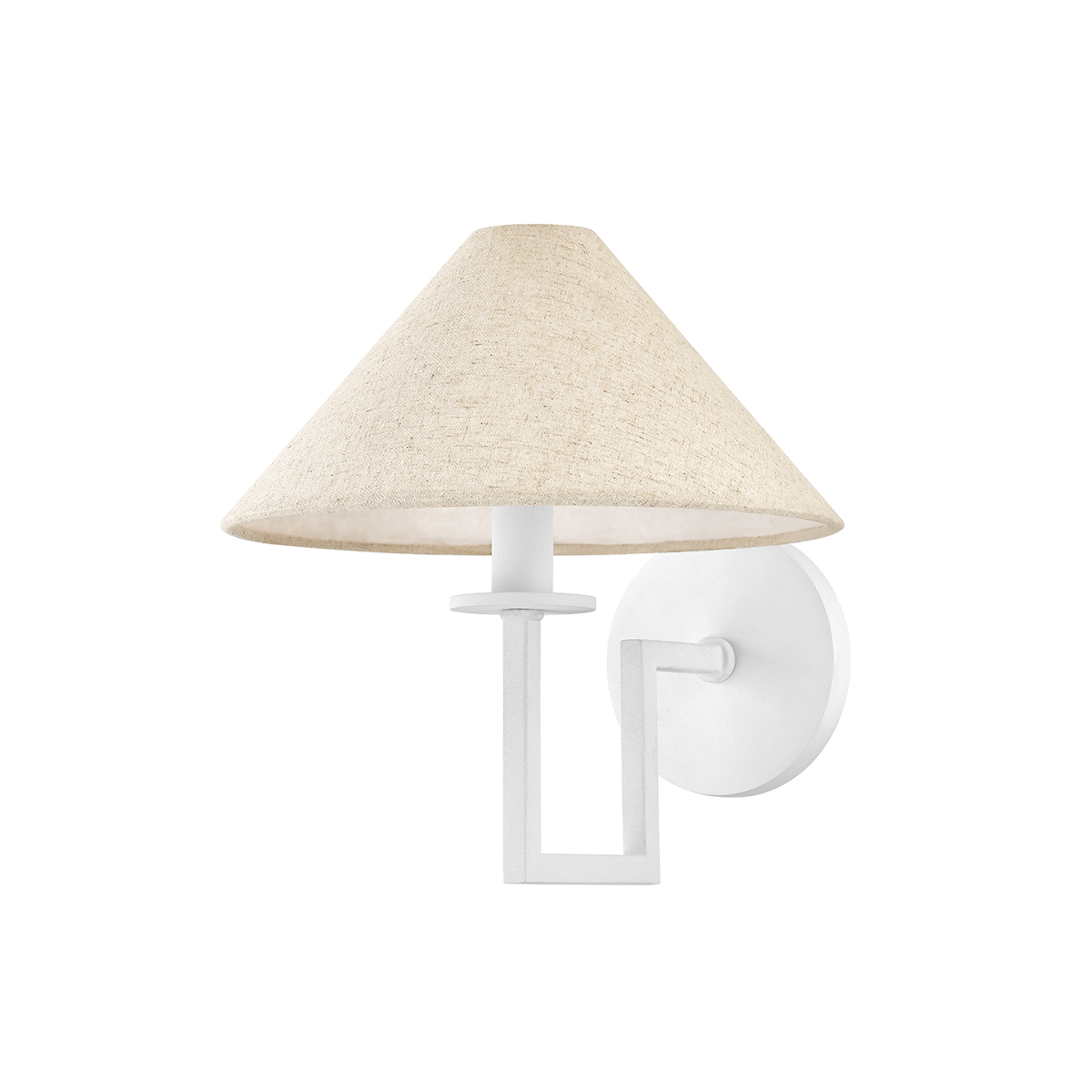 Maisie White Wall Sconce
