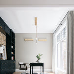 Johnson Picture Light in Aged Brass, Large White Cliff Studio Wall Lighting