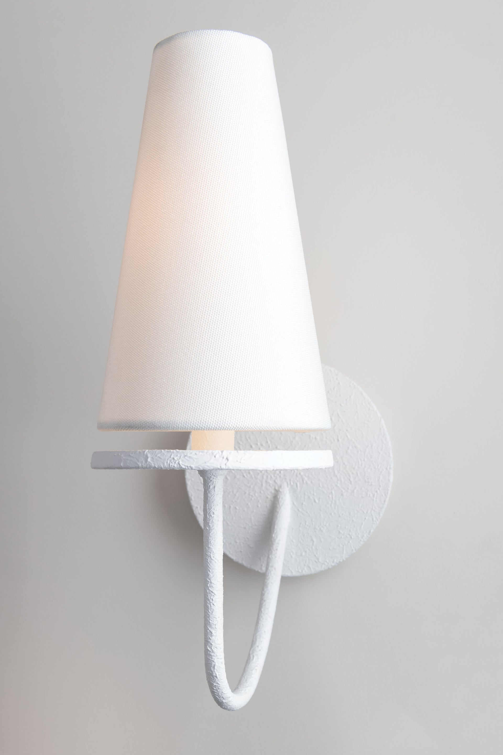Marcus Single Wall Sconce in White