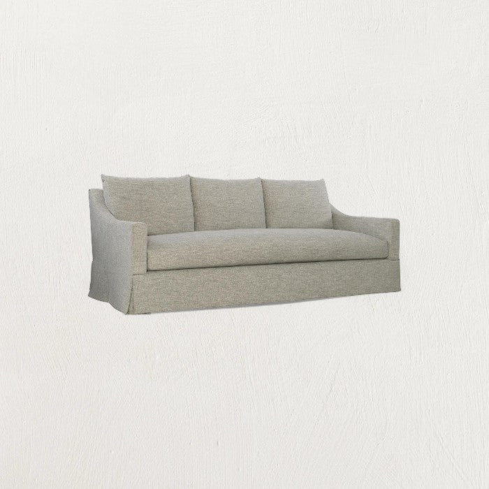 Grace Skirted Plush Sofa
