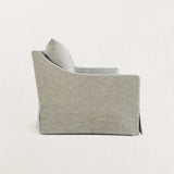 Grace Skirted Plush Sofa