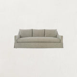 Grace Skirted Plush Sofa