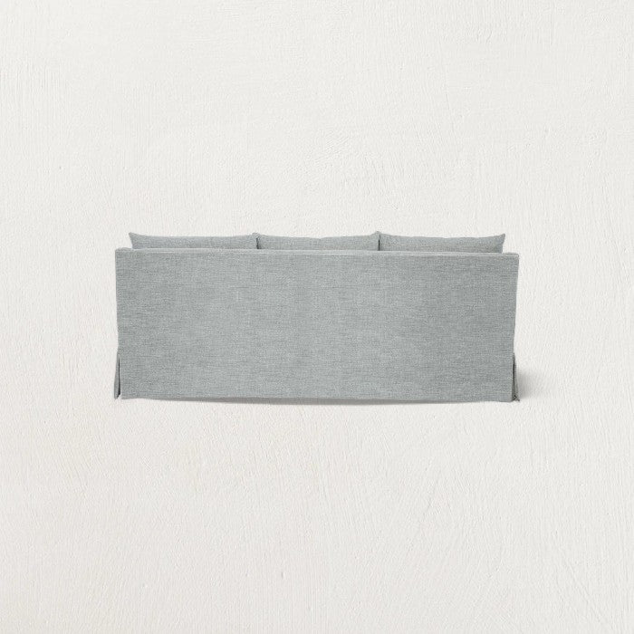 Grace Skirted Plush Sofa