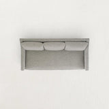 Grace Skirted Plush Sofa