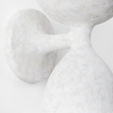 Ellie Weathered White Wall Sconce