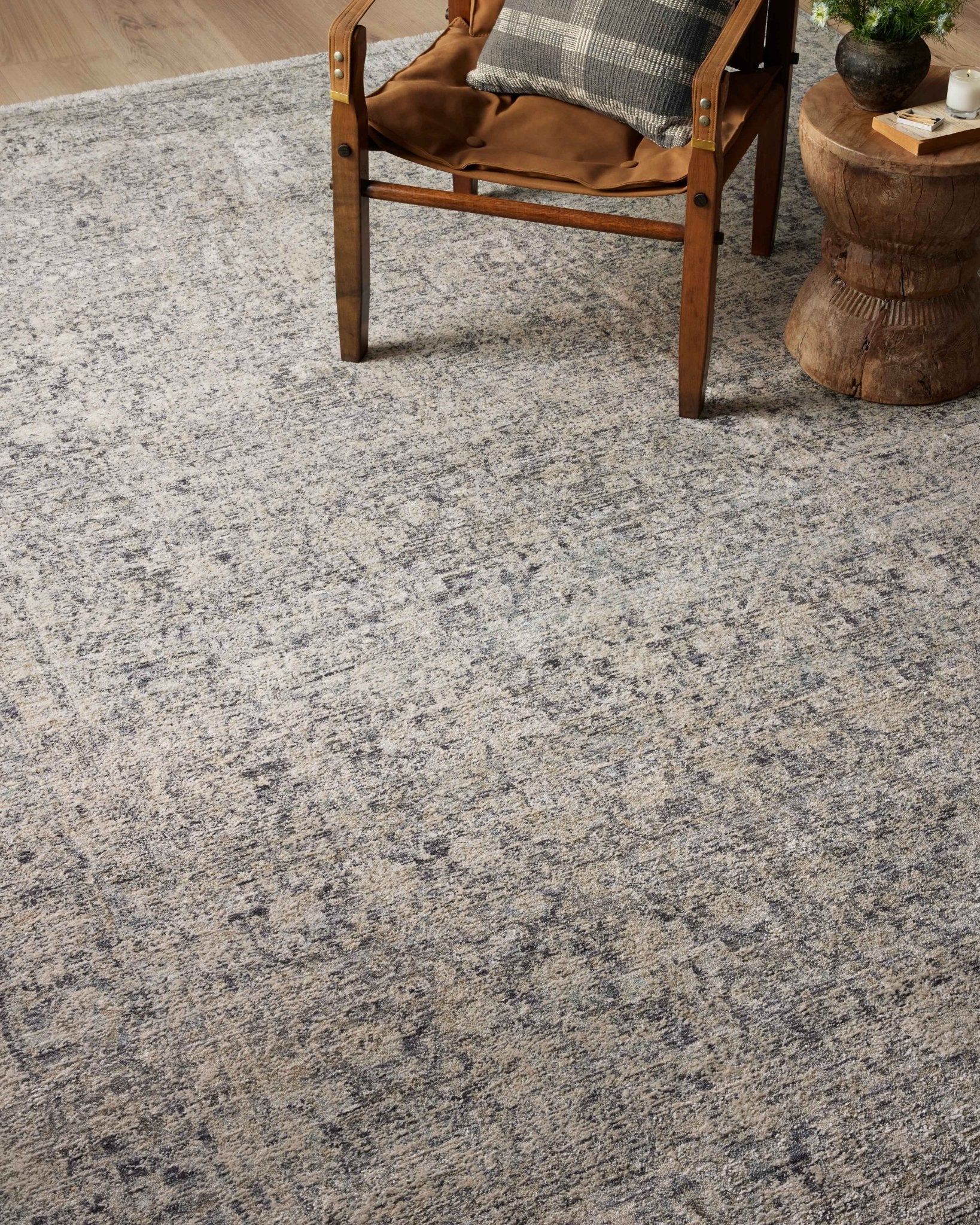 Amber Lewis x Loloi Alie Stone / Mist Rug