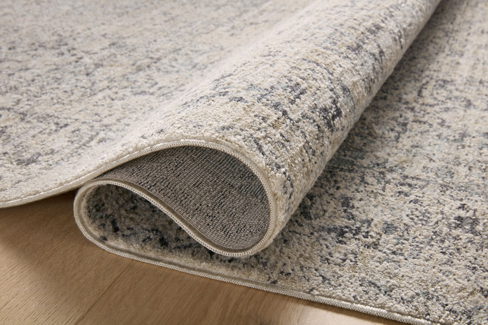 Amber Lewis x Loloi Alie Stone / Mist Rug