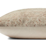 Amber Lewis x Loloi Celestia PAL0041 Natural / Wine 13'' x 35'' Cover Only Pillow