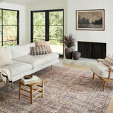 Amber Lewis x Loloi Georgie Bordeaux / Antique Rug