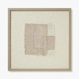 Amber Lewis x Loloi Harbor Beige / Grey Wall Art White Cliff Studio Textile Art