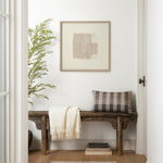 Amber Lewis x Loloi Harbor Beige / Grey Wall Art White Cliff Studio Textile Art