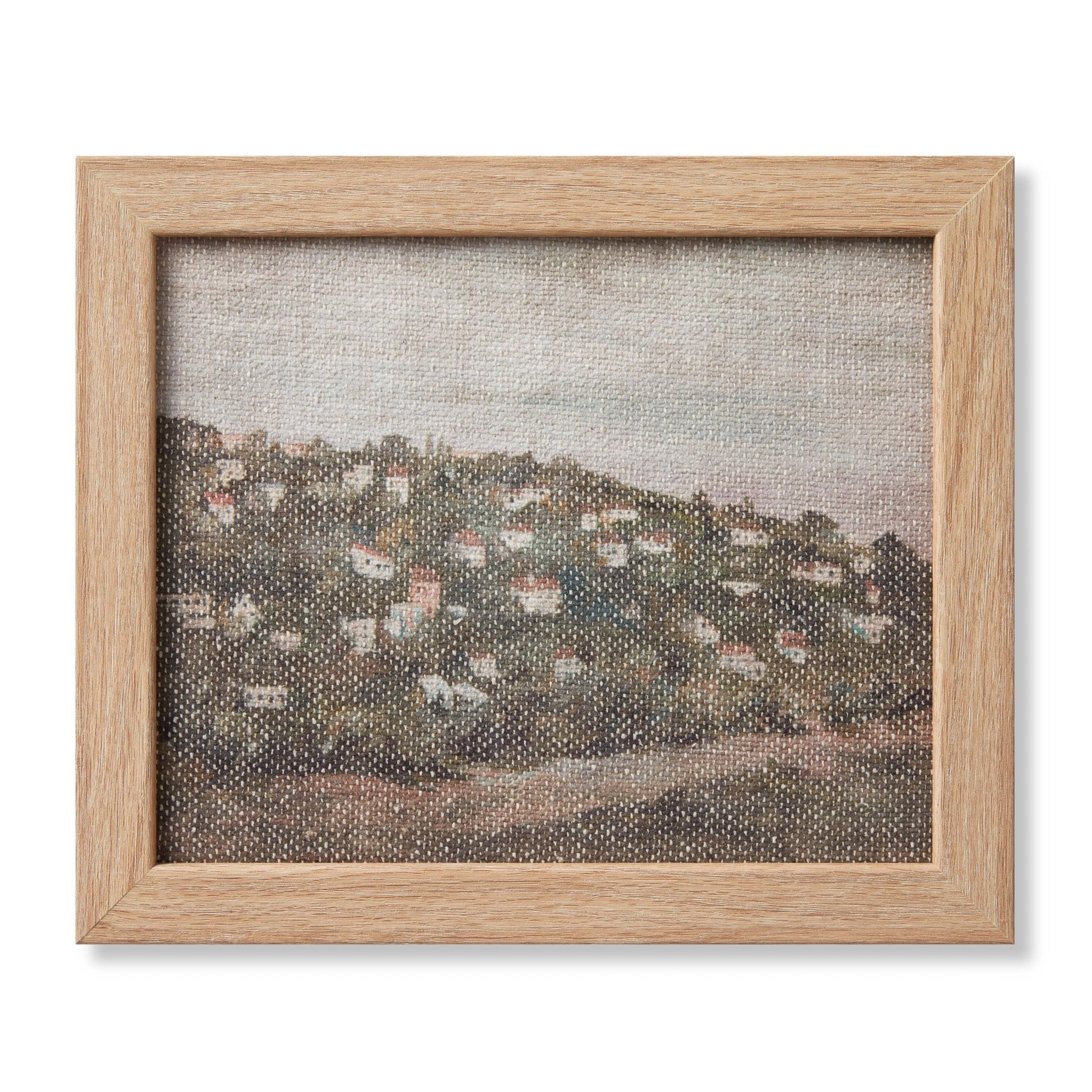 Amber Lewis x Loloi Hillside Multi Wall Art White Cliff Studio Textile Art
