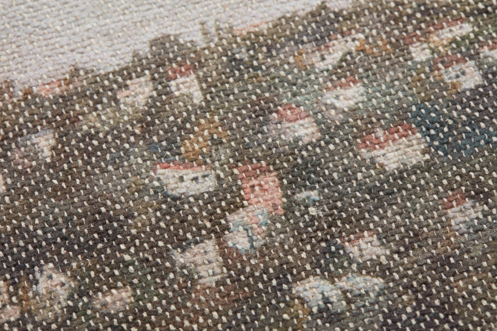 Amber Lewis x Loloi Hillside Multi Wall Art White Cliff Studio Textile Art