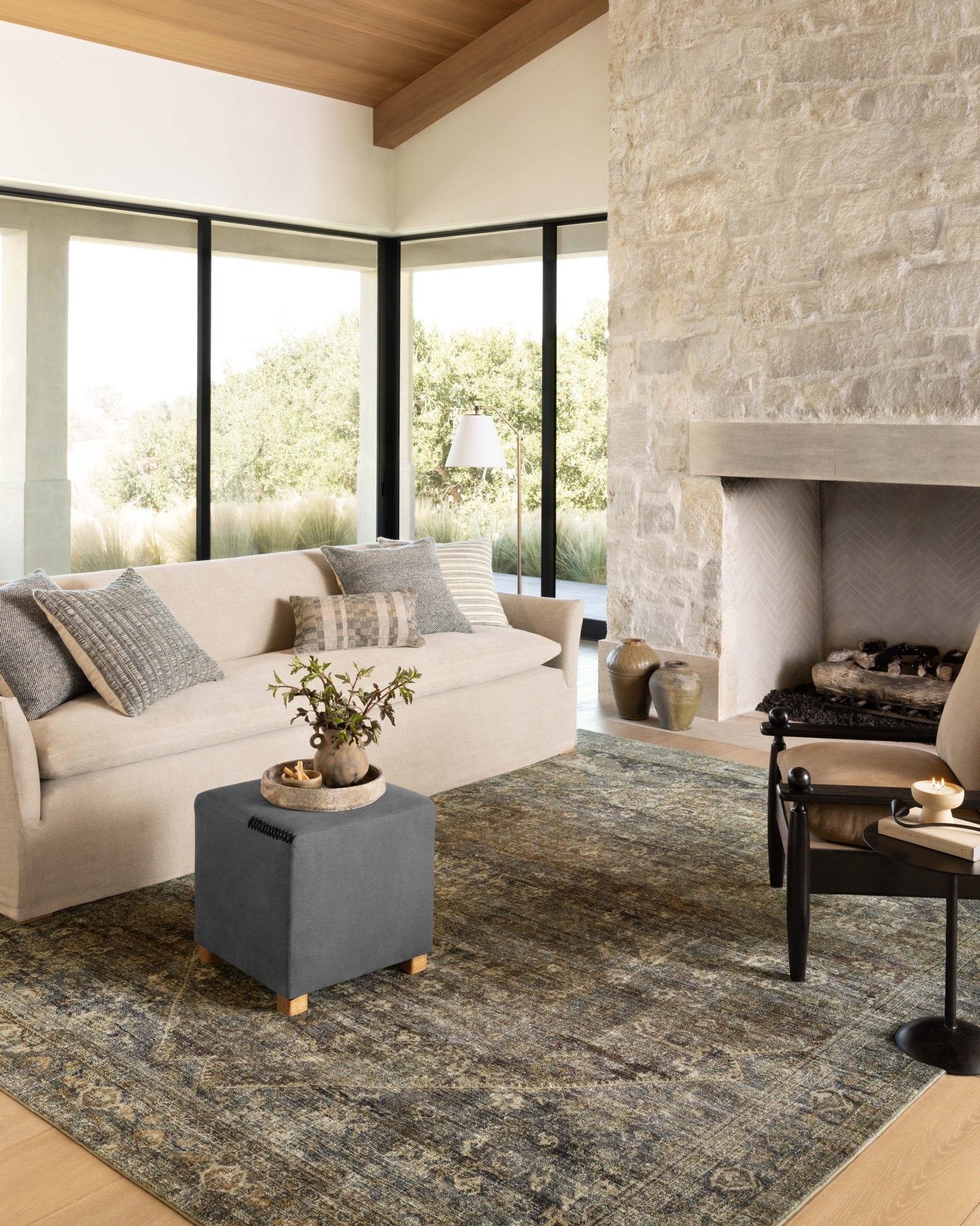 Amber Lewis x Loloi Morgan Spice / Lagoon Rug