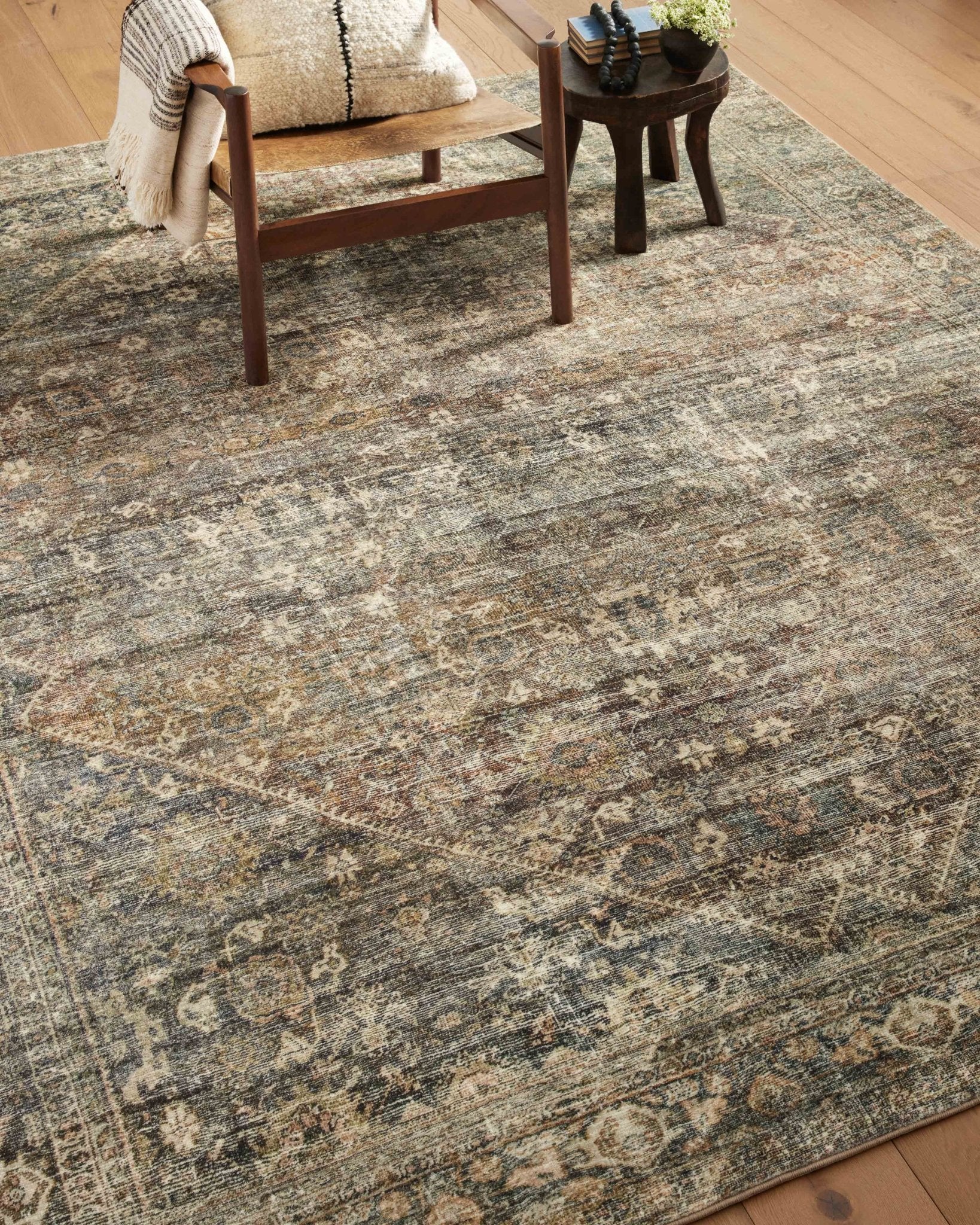 Amber Lewis x Loloi Morgan Spice / Lagoon Rug
