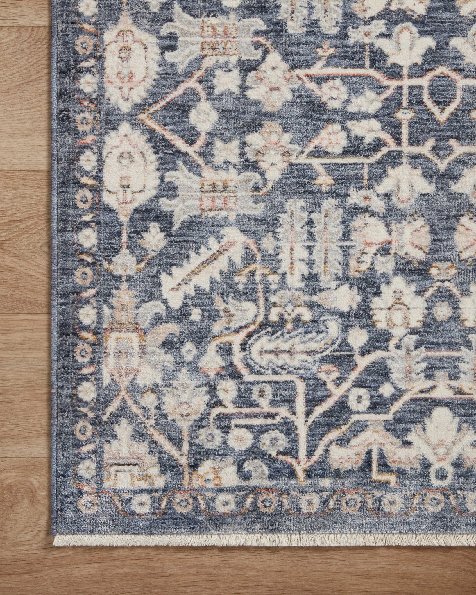 Amber Lewis x Loloi Zuma Blue / Ivory Rug