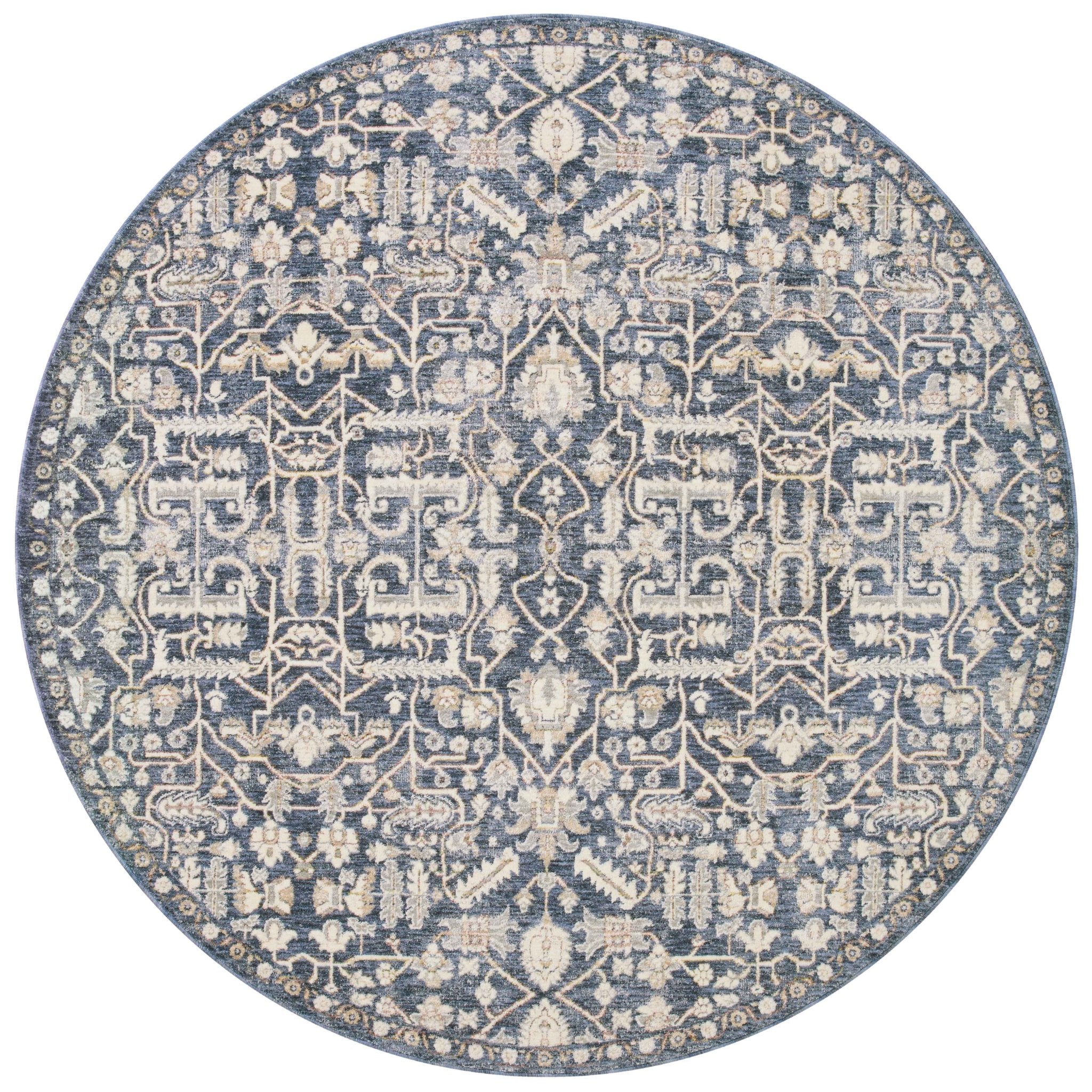 Amber Lewis x Loloi Zuma Blue / Ivory Rug
