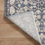 Amber Lewis x Loloi Zuma Blue / Ivory Rug