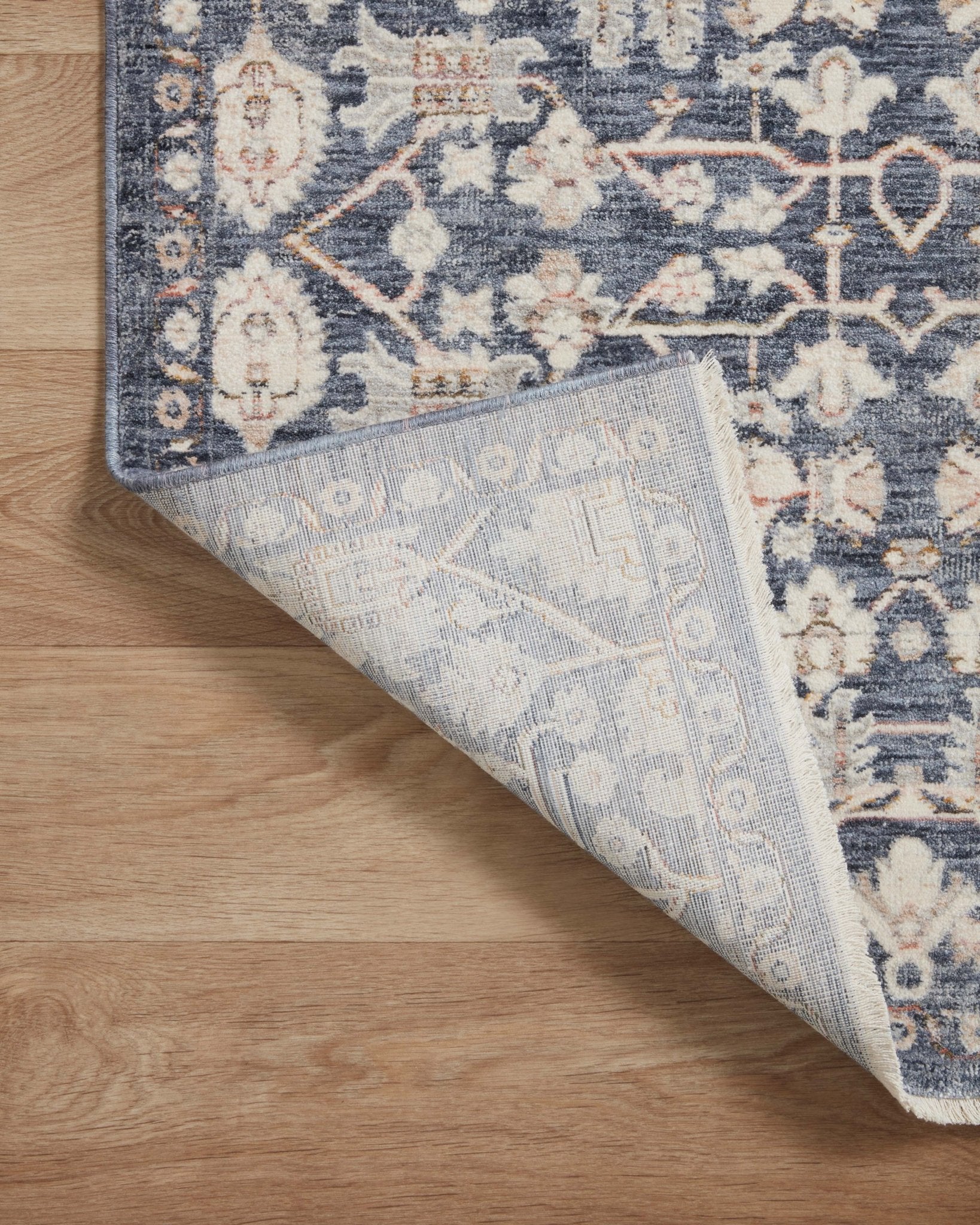 Amber Lewis x Loloi Zuma Blue / Ivory Rug