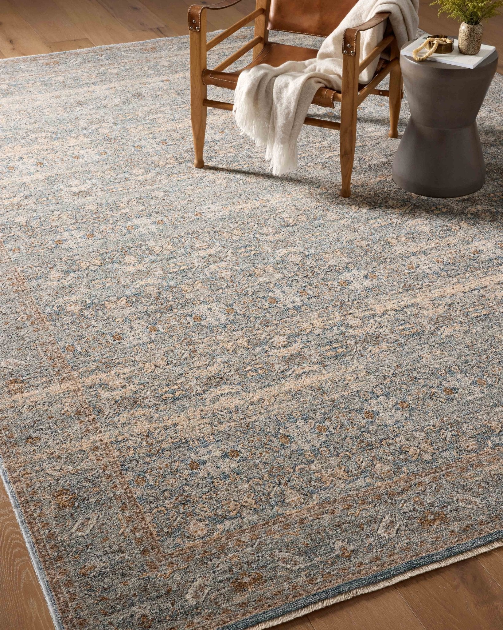 Angela Rose x Loloi Blake Ocean / Mocha Rug
