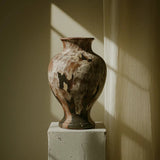 Ari Ceramic Vase - Classical Luxury Decor 12.6"H White Cliff Studio Vases and Jars