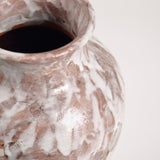 Ari Ceramic Vase - Classical Luxury Decor 12.6"H White Cliff Studio Vases and Jars