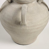 Ava Table Lamp - Cream Vase Design 17.7" Modern Lighting White Cliff Studio Table Lamp