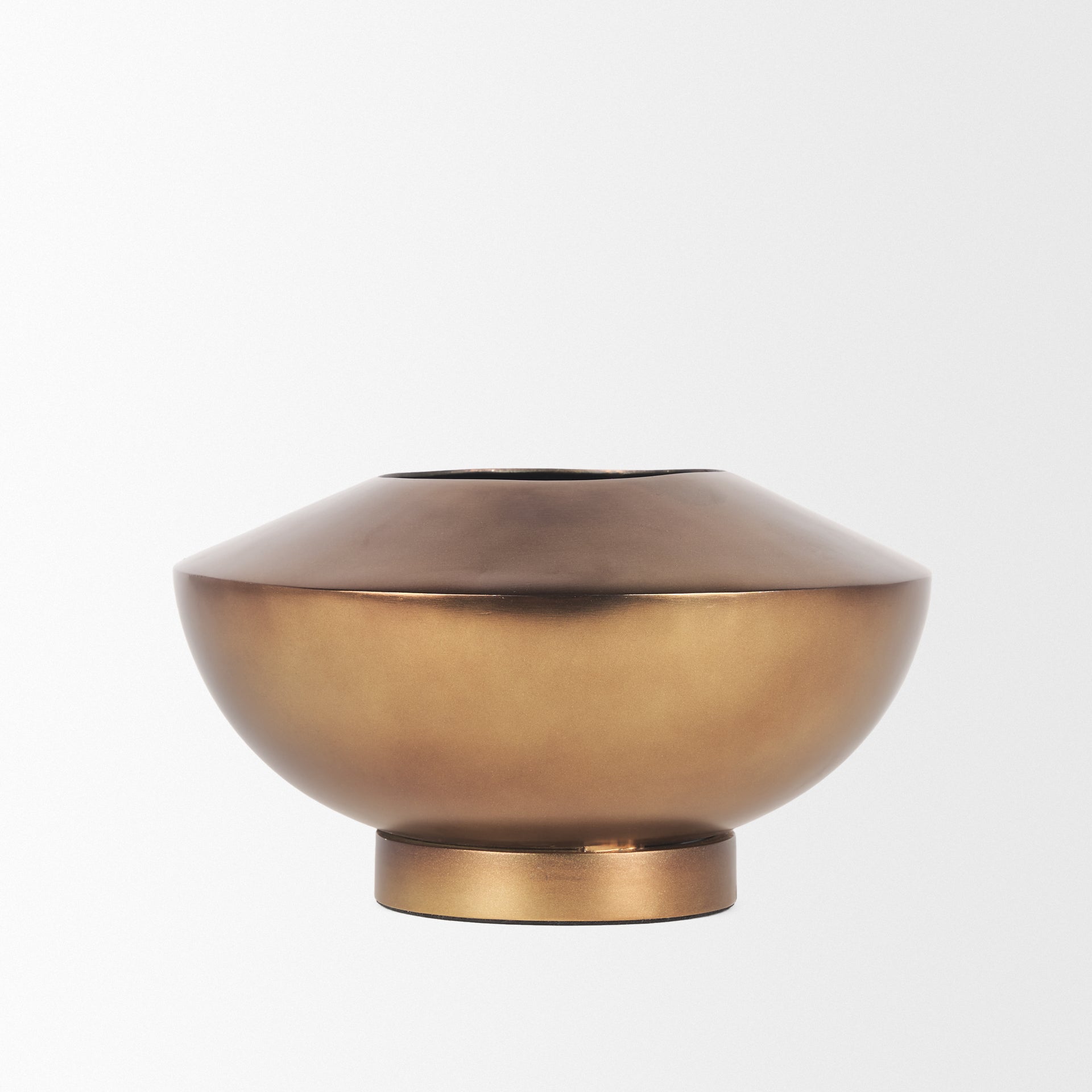 Brie Gold Vase Small