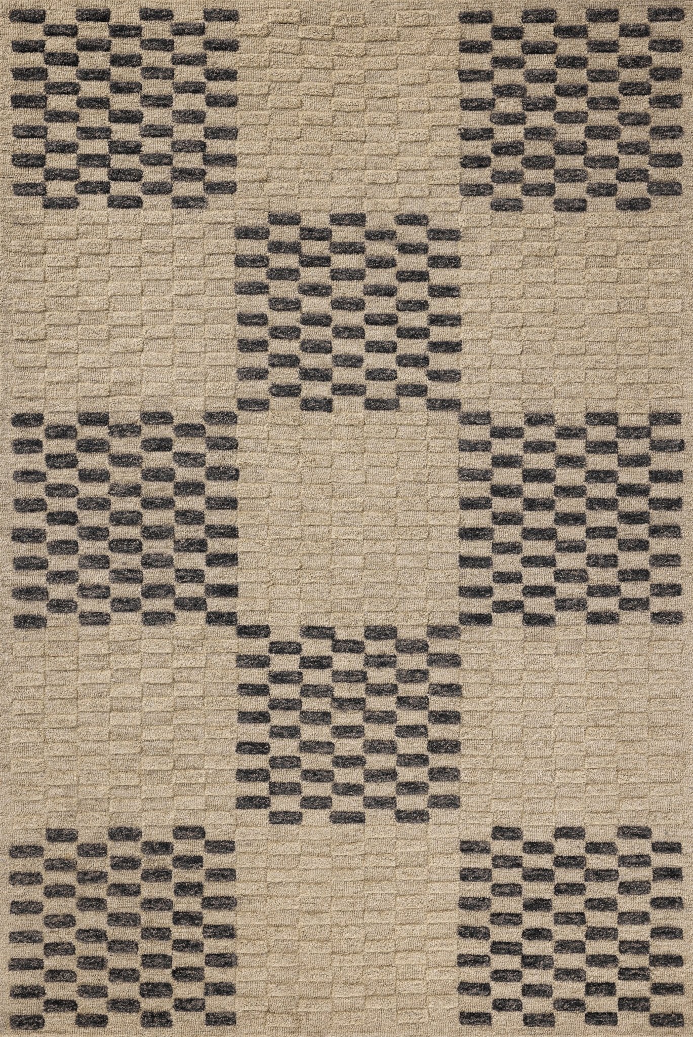 Chris Loves Julia x Loloi Bradley Beige / Midnight Rug