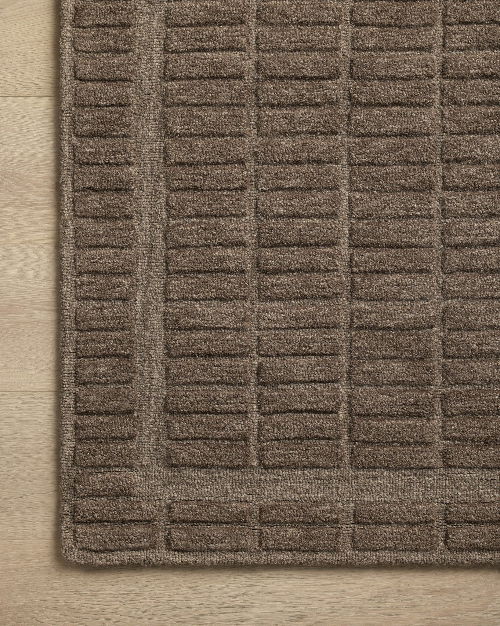 Chris Loves Julia x Loloi Bradley Cocoa / Cocoa Rug