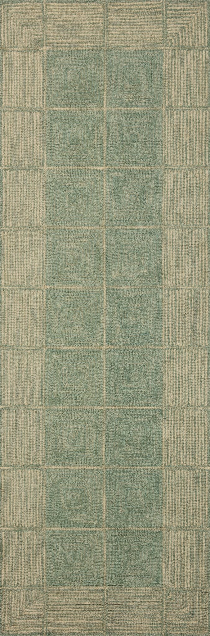 Chris Loves Julia x Loloi Francis Green / Natural Rug