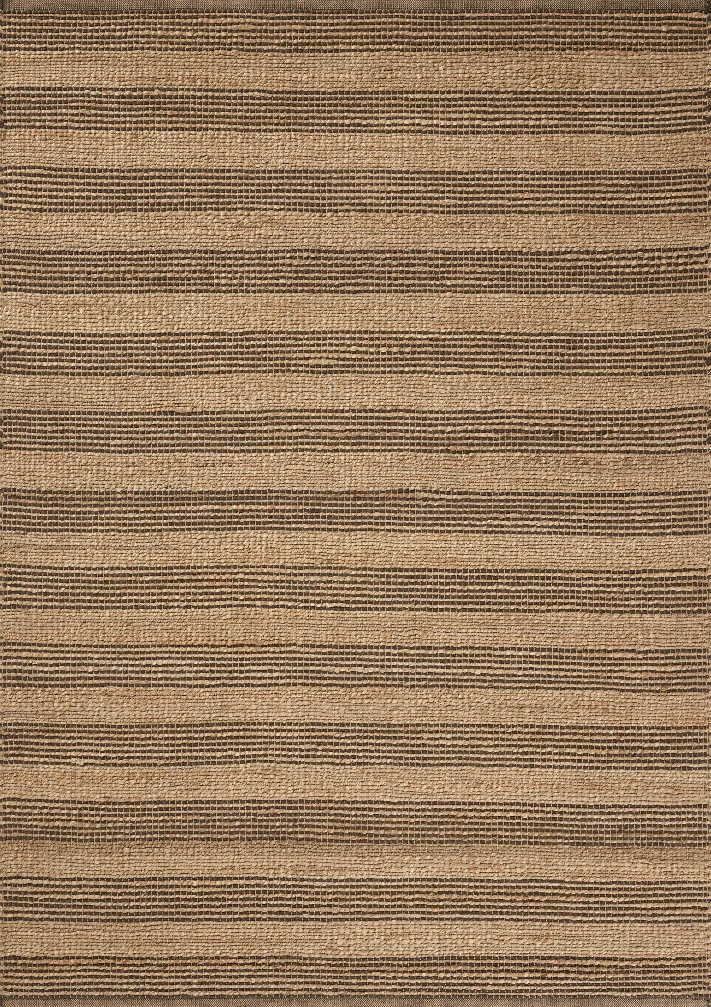 Chris Loves Julia x Loloi Judy Natural / Chocolate Rug