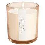 Christmas Tree Soy Candle - Tinted Glass Jar - 12 oz White Cliff Studio Candles and Candle Accessories