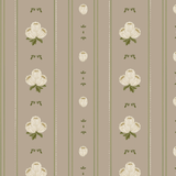 Darby Wallpaper by Mackenzie Nelson White Cliff Studio Florals and Botanicals