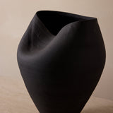 Delamo Ceramic Vase - 17" Large Decorative Vessel White Cliff Studio Vases and Jars