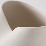 Delamo Ceramic Vase - 17" Large Decorative Vessel White Cliff Studio Vases and Jars