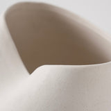 Delamo Ceramic Vase - 17" Large Decorative Vessel White Cliff Studio Vases and Jars