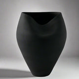 Delamo Ceramic Vase - 17" Large Decorative Vessel White Cliff Studio Vases and Jars