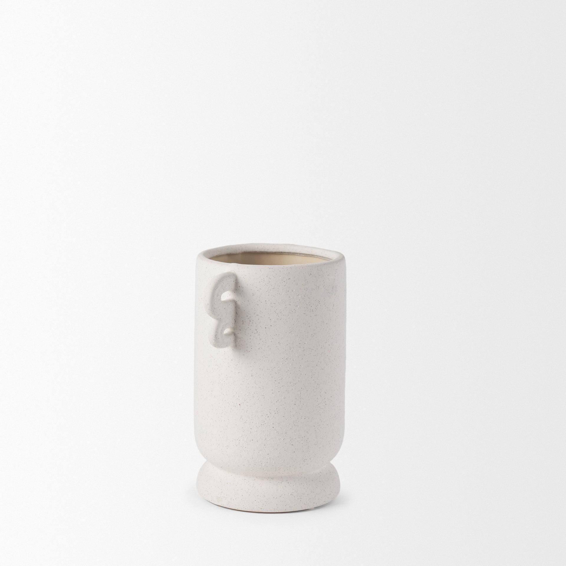 Downton Stone Vase with handles