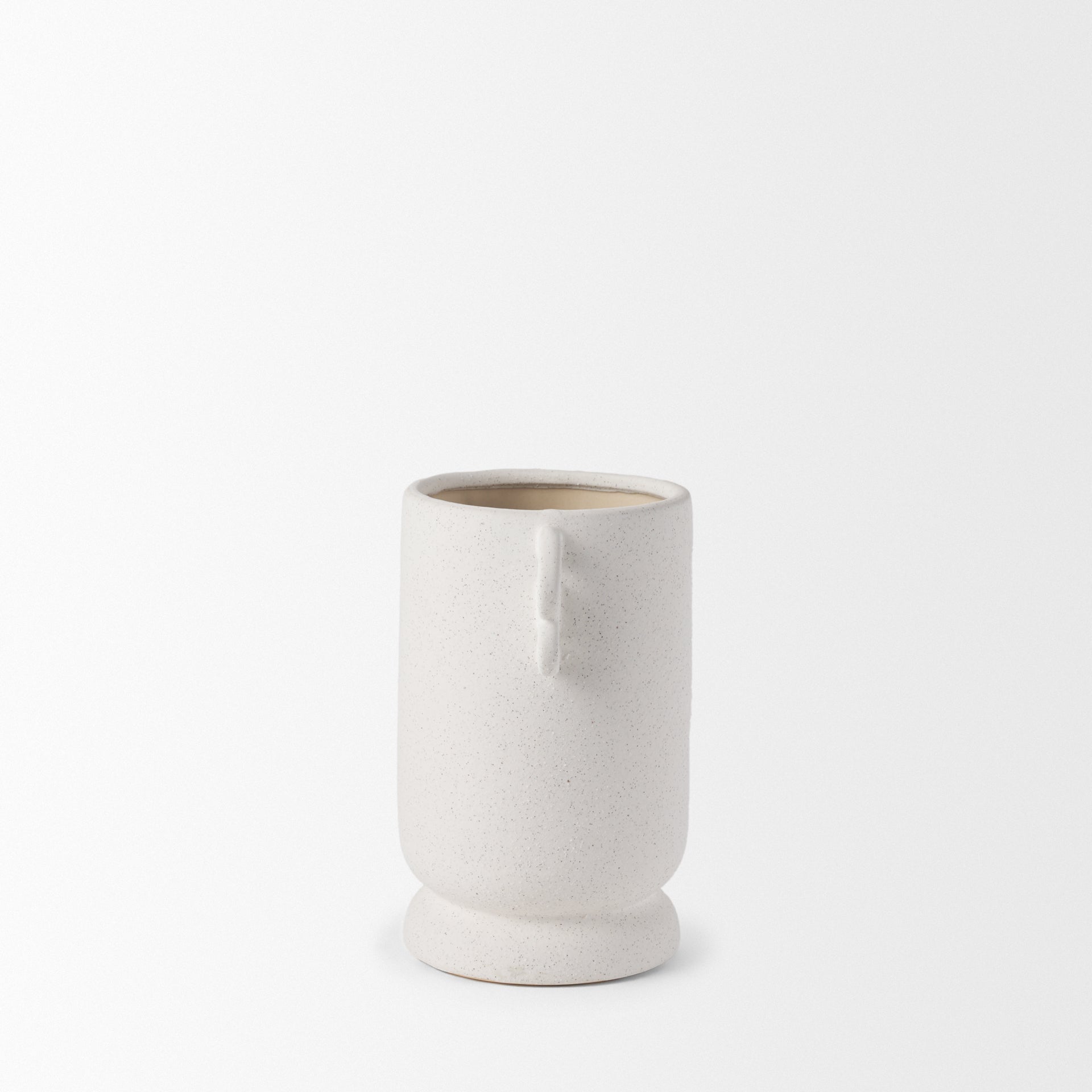 Downton Stone Vase with handles