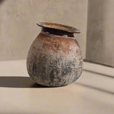 Durango Handcrafted Brown Rustic Vase - 9.4" x 10.2" White Cliff Studio Vases and Jars